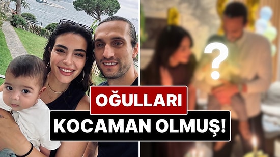 Melisa Aslı Pamuk ve Yusuf Yazıcı'nın Oğlu Mylan Kocaman Oldu!
