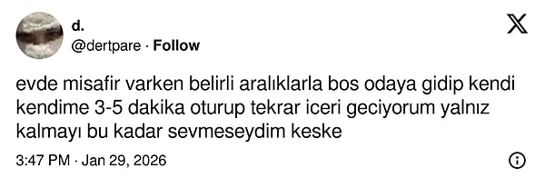 Arada resetlenmek lazım.