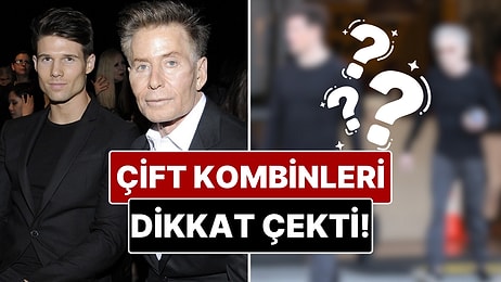 83 Yaşındaki Calvin Klein'ın 46 Yaş Küçük Sevgilisiyle Uyumlu Kombini Dikkat Çekti!