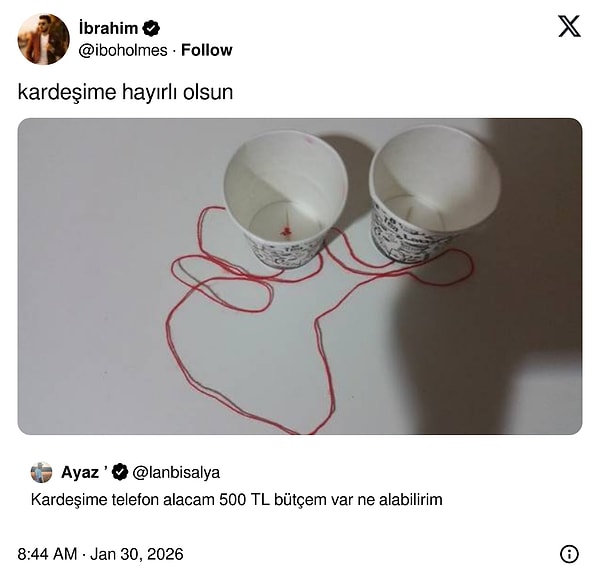 Başlayalım.