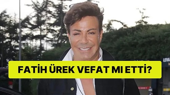 Fatih Ürek Kimdir, Kaç Yaşında? Fatih Ürek'in Hastalığı Ne, Vefat mı Etti?