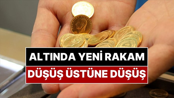 Altında Son Durum Belli Oldu: Altın Fiyatlarında Düşüş Üstüne Düşüş!