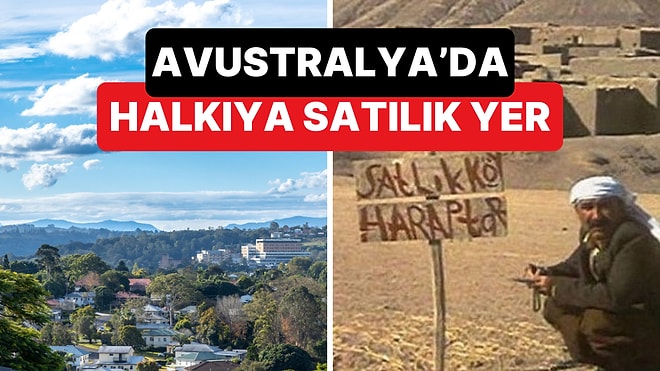 Avustralya'da Bir Kasaba Haraptar Köyü Gibi Halkıyla Satışa Çıkarıldı