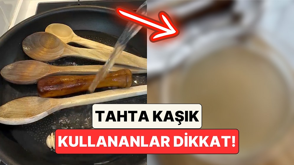 Haftada 1 Kere Mutlaka Yapın! Mutfağında Kullandığı Tahta Ürünleri Kaynatan Kadın Çıkan Suya İnanamadı