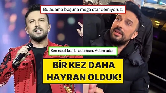 Tarkan, Bileti Olmayan Hayranına Yaptığı Jestle Gönülleri Fethetti