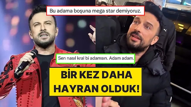 Tarkan, Bileti Olmayan Hayranına Yaptığı Jestle Gönülleri Fethetti