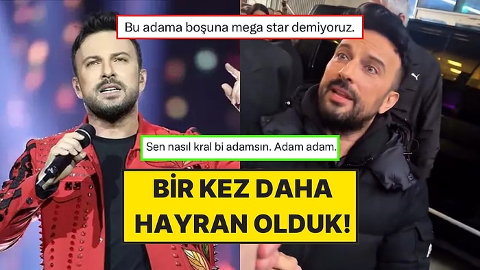Tarkan, Bileti Olmayan Hayranına Yaptığı Jestle Gönülleri Fethetti
