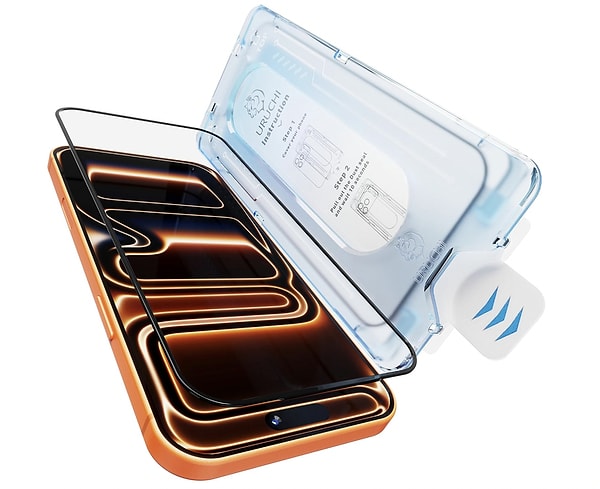 1. "Ekran koruyucuyu yamuk yapıştırdım" derdine son!