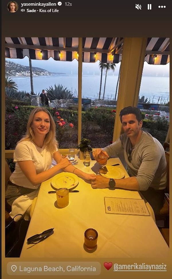 Son olarak çiftten nikah sonrası ilk kare geldi.