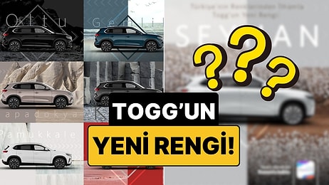 Togg'un Yeni Rengi ve İsmi Belli Oldu!