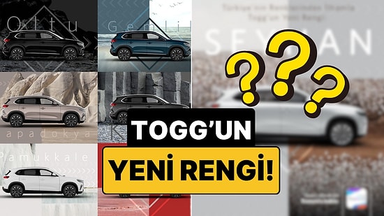 Togg'un Yeni Rengi ve İsmi Belli Oldu!