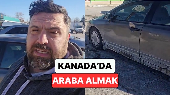 Kanada'da Yaşayan Bir Türk 12 Gün Çalışarak Aldığı Arabayı Paylaştı: Peki Ya Ülkemizde?