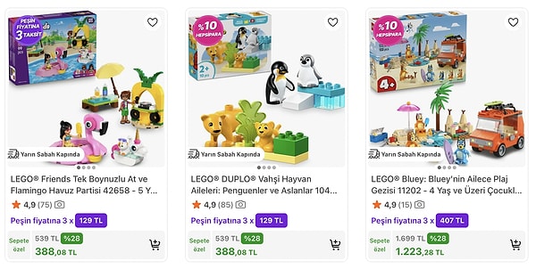 Hem çocuklar hem de koleksiyon meraklısı yetişkinler için dev fırsat!