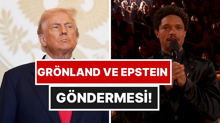 Trevor Noah, Grammy Ödülleri'nde Yeni Epstein Dosyaları Üzerinden Donald Trump'la Alay Etti