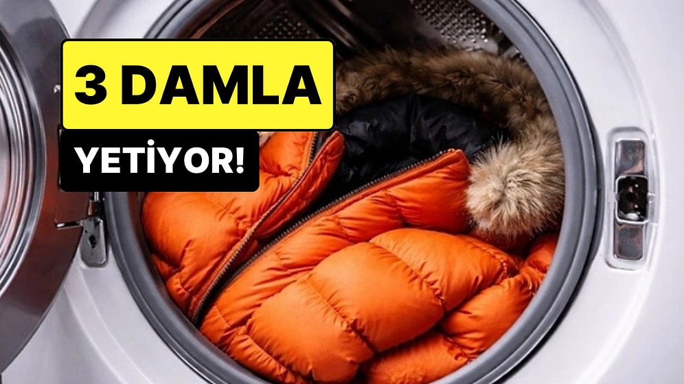 Bu Yağı Çamaşır Makinesine Eklediğinizde Kaz Tüyü Montları Eski Haline Getiriyor