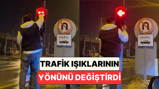 Daha Neler Göreceğiz? Bir Sosyal Medya Fenomeni Trafik Işıklarının Yönünü Değiştirdi