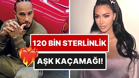 Kim Kardashian ve F1 Pilotu Lewis Hamilton'un Gizli İlişki Yaşadığı Ortaya Çıktı