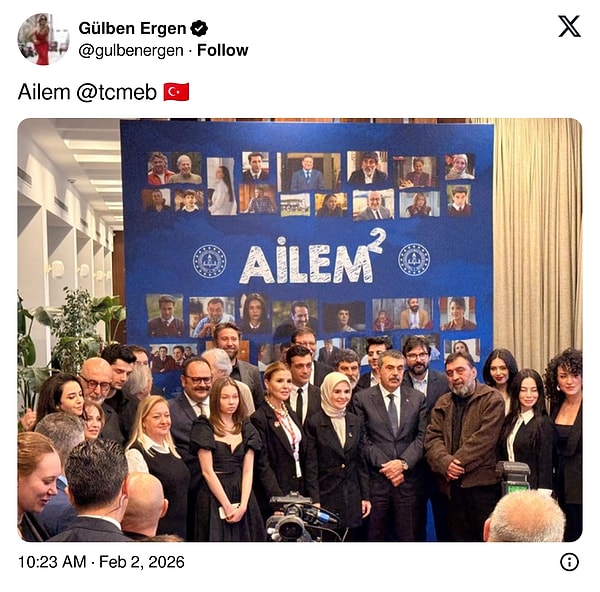 Gülben Ergen, bugün yaptığı paylaşımla Ailem dizisinde yer alacağını açıklamış oldu.