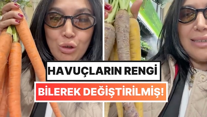 Bir İçerik Üreticisi Havuçların Gerçek Rengini Ortaya Çıkardı