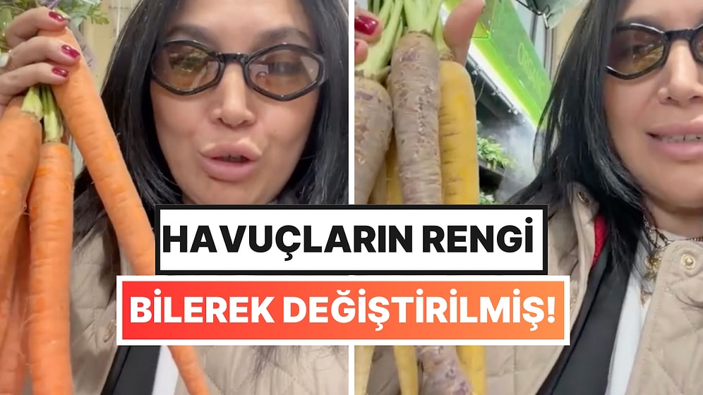 Bir İçerik Üreticisi Havuçların Gerçek Rengini Ortaya Çıkardı