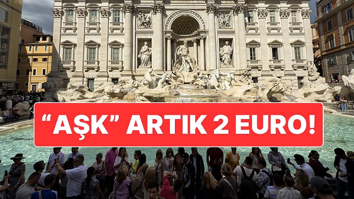 Roma’da Dünyaca Ünlü Trevi Çeşmesi’ni Yakından Görmek Paralı Oldu