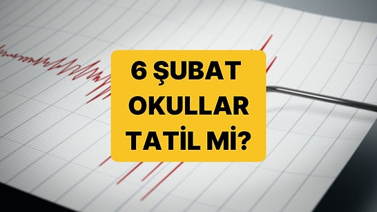 6 Şubat Okullar Tatil mi 2026? 6 Şubat'ta Hangi İllerde Okullar Tatil?