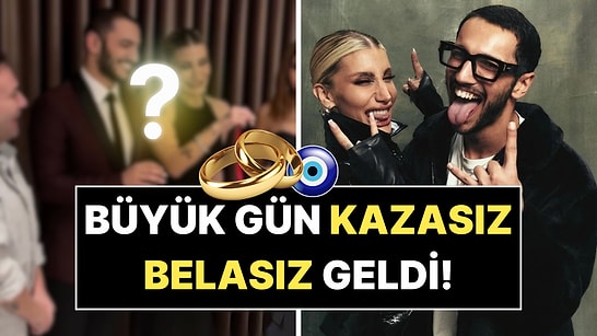 O Gün Kazasız Belasız Geldi: İrem Derici ve Melih Kunukçu Nişanlandı!