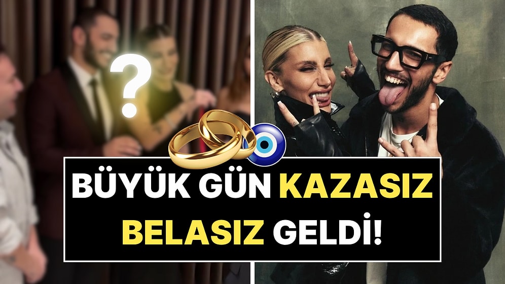 O Gün Kazasız Belasız Geldi: İrem Derici ve Melih Kunukçu Nişanlandı!