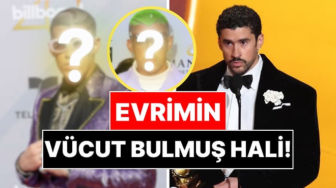 Grammy'de Yılın Albümü Ödülünü Kazanan Bad Bunny'nin Geçirdiği Evrim Şoka Soktu!