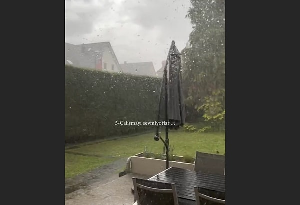 3 senedir Almanya'da yaşayan kadın izlenimlerini şöyle özetledi;