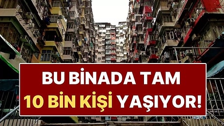 Dünyanın En Ürkütücü Yapılardan Biri! 10 Bin Kişinin Yaşadığı "Canavar Bina"