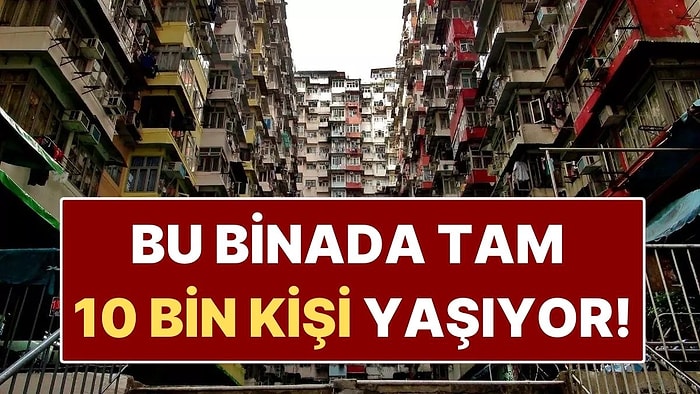 Dünyanın En Ürkütücü Yapılardan Biri! 10 Bin Kişinin Yaşadığı "Canavar Bina"