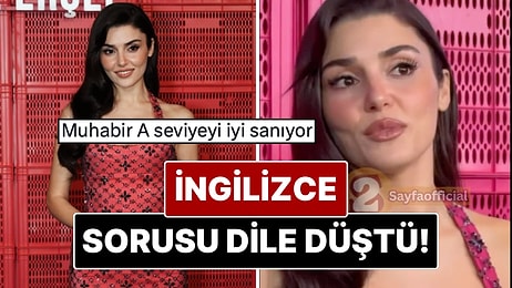 İngilizce Seviyesiyle İlgili Soruya Hande Erçel'den Kapak Gibi Cevap!