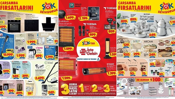 ŞOK'a Buharlı Temizlik Makinesi Geliyor! 4 Şubat 2026 ŞOK Aktüel Ürünler Kataloğu