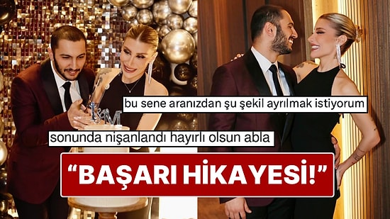 Melih Kunukçu ile Sonunda Nişanlanan İrem Derici'ye Tebrik Yağdı!