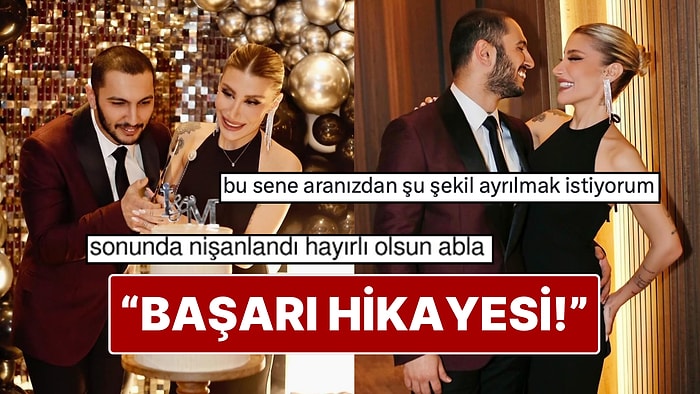 Melih Kunukçu ile Sonunda Nişanlanan İrem Derici'ye Tebrik Yağdı!