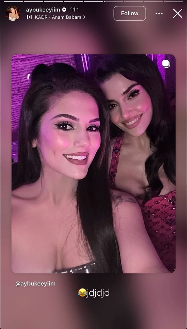 Sosyal medyanın radarına takılan diğer isim ise eski Kısmetse Olur yarışmacısı Aybüke Çangal oldu.