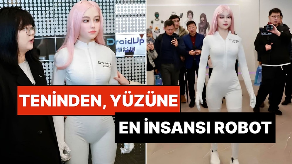 Göz Kırpabiliyor, Gülümsüyor: Çin Dünyanın İlk Biyometrik Yapay Zeka Robotunu Üretti