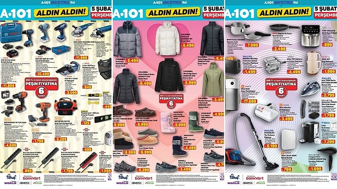 A101'e Makarna Makinesi Geliyor! 5 Şubat 2026 İnternete Özel Aldın Aldın Kataloğu