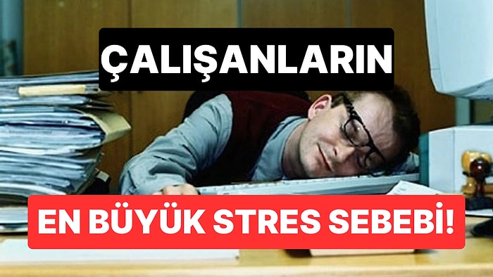 15 Bin Kişilik Araştırmada Çalışanların En Büyük Stres Kaynağı Belli Oldu