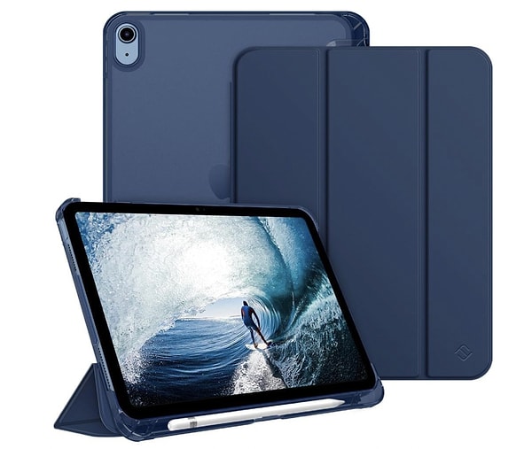 11. nesil iPad'lerinize tam uyum sağlayan bu fonksiyonel kılıf, kısa süreliğine 455 TL!