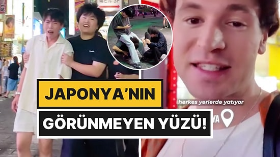 Ragıb Narin'in Tokyo Sokaklarında Çektiği Görüntüler Japonya'nın “Örnek Ülke” İmajını Sarstı!
