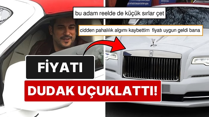 Lüks Tutkusuyla Bilinen Burak Özçivit’in Yeni Aracının Fiyatı Sosyal Medyada Gündem Oldu