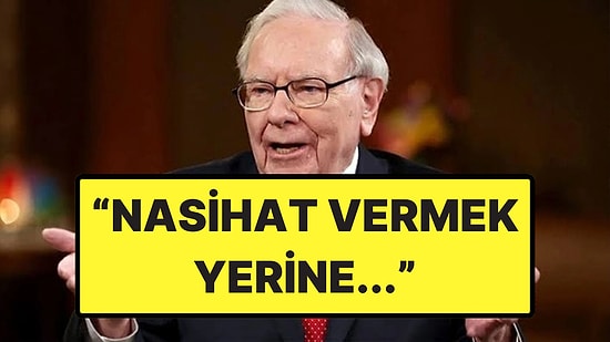 Ünlü Milyarder Warren Buffett’tan Tek Cümlelik Çocuk Yetiştirme Sırrı