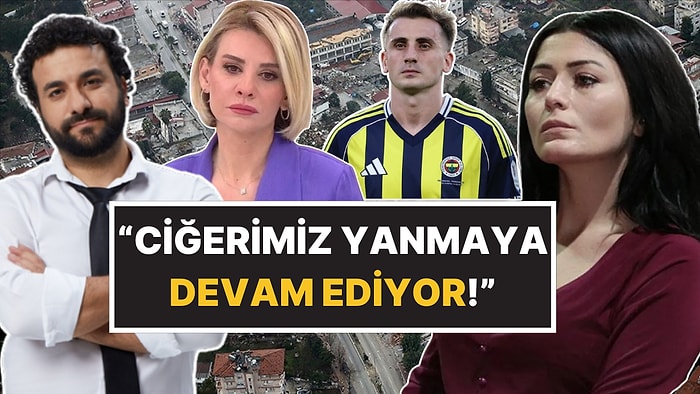 6 Şubat Deprem Felaketinin Yıl Dönümünde Ünlülerin Paylaşımları