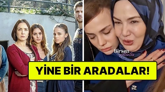 7 Yıl Sonra ATV Dizisinde Buluşan Deniz Uğur ve Bahar Şahin'in Setten Görüntüleri