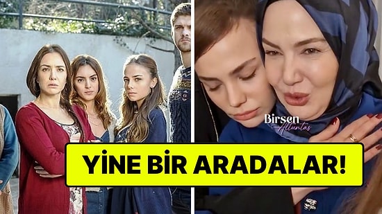 7 Yıl Sonra ATV Dizisinde Buluşan Deniz Uğur ve Bahar Şahin'in Setten Görüntüleri