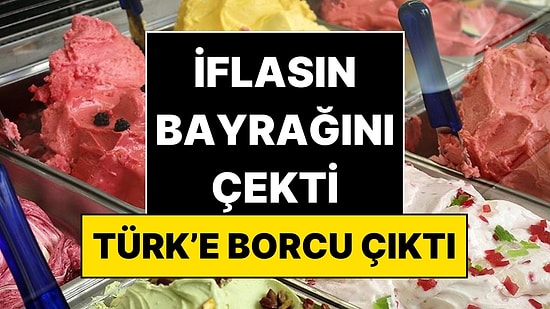 İflas Eşiğinde Olan ABD’li Dondurmacının Bir Türk’e 98 Bin Dolar Borcu Olduğu Ortaya Çıktı