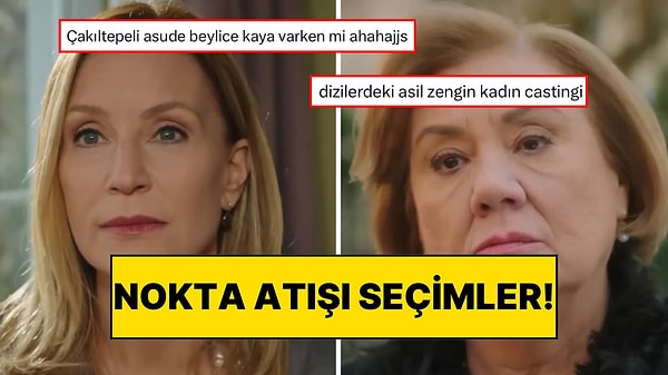 Dizilerdeki Asil Zengin Kadın Rollerini Oynayan Oyuncular Kıyaslandı