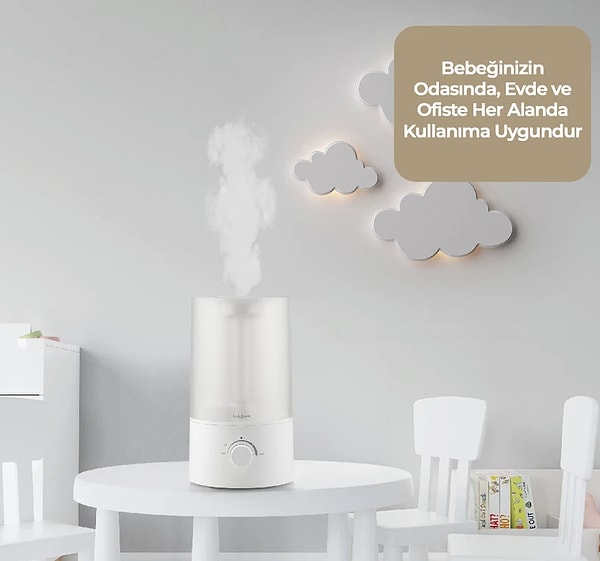 Kış aylarının getirdiği kuru havayı geride bırakıp evinizde taptaze ve nemli bir nefes alanı yaratın!